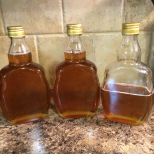 Total syrup from 10 gallons of sap